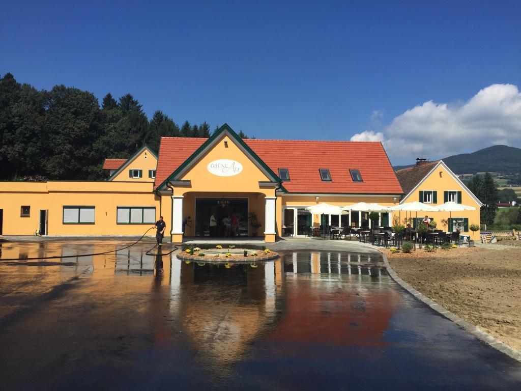 Hotel Restaurant Grune Au Poellau Exteriör bild